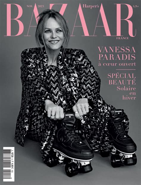 Vanessa Paradise Covers Harper's Bazaar France 